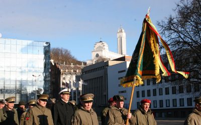 Paminėtos 80-osios Lietuvos kariuomenės kūrėjų savanorių sąjungos įkūrimo metinės