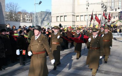 Lietuvos šauliai minėjo Lietuvos valstybės atkūrimo dieną