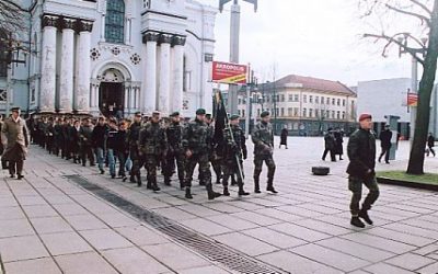 Pagerbtas žuvusių ir mirusių šaulių atminimas