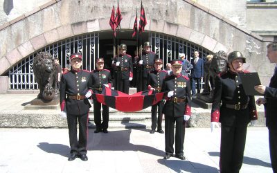 Šauliai atgaivino vėliavos pakėlimo ceremoniją