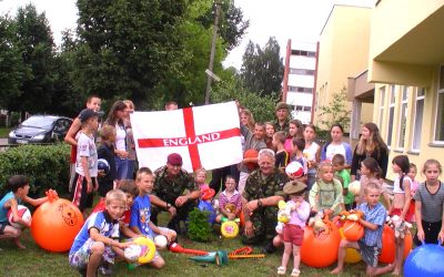 Jungtinės Karalystės kadetai lankysis Jonavos rajono vaikų globos namuose