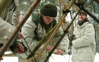 Lauko pratybos „Poliarinė meška 2009“ – tik ištvermingiesiems