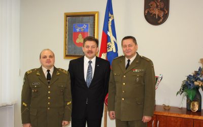 Šaulių delegacija lankėsi Šalčininkų krašte