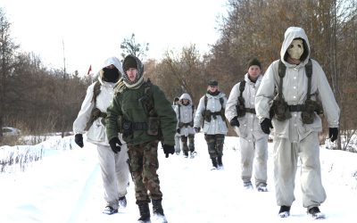 Kauno rintinės jaunieji šauliai rengiasi nelengvam savaitgaliui