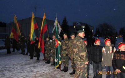 Laisvės gynėjų dieną paminėjo Utenos apskrities šauliai