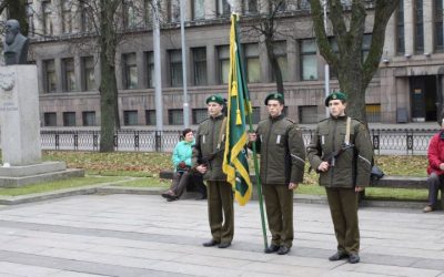 Kauno šauliai paminėjo Kariuomenės dieną