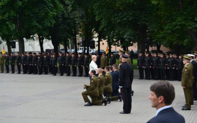 Geriausias Lietuvos karo akademijos absolventas –  šaulys Marius Dzencevičius