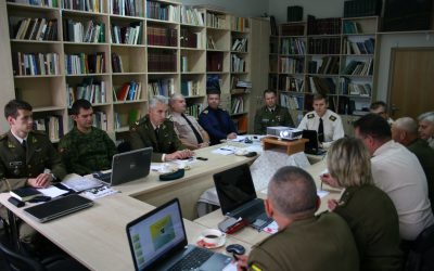 LŠS štabe vyko rinktinių vadų pasitarimas