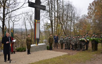 Šauliai atidavė pagarbą Lietuvos laisvės armijos įkūrėjui, generolui Kaziui Veverskiui