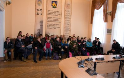 Jaunieji šauliai mokosi civilinės saugos