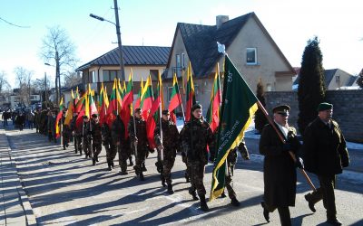 Visos Lietuvos šauliai minėjo Valstybės atkūrimo dieną – Vasario 16-ąją