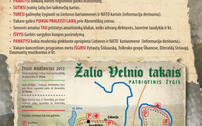 Pradėta registracija į žygį „Žalio Velnio takais“