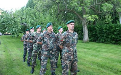 Jaunieji šauliai rungtyniavo Švedijoje vykusiose  žaidynės „Home guard“