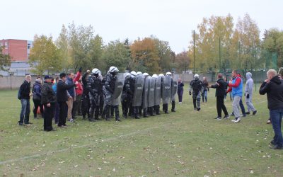 Šauliai dalyvavo lauko taktinės pratybos „Saulės kirtis 2015“