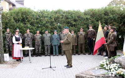 Pokario partizanų priesaikos davimo ceremonija