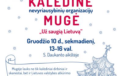 Kalėdinė mugė „Už saugią Lietuvą”