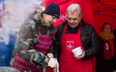 Šauliai prisidėjo prie akcijos „Maltiečių sriuba”