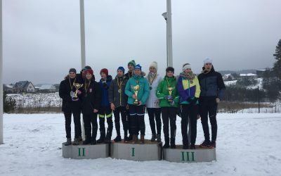 Baltijos šalių karių žiemos sporto žaidynėse dalyvavę šauliai ne kartą lipo ant apdovanojimų pakylos