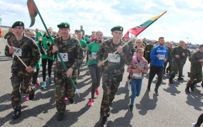 Šauliai dalyvavo bėgime „Runway Run 2018“