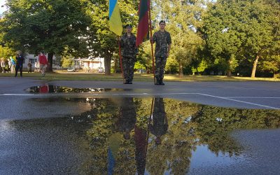 Jaunųjų šaulių stovykla „Tėvynės labui“