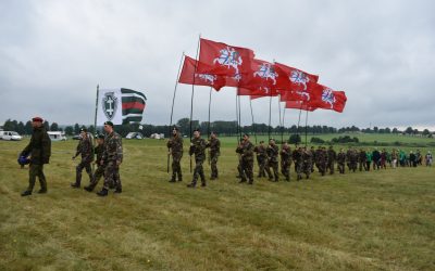 Šaulių delegacija lankėsi Žalgirio mūšio vietoje