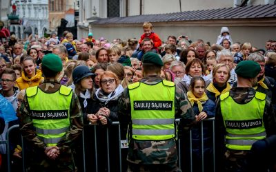 Šauliai talkins policijai ir medikams Šventojo Tėvo vizito metu