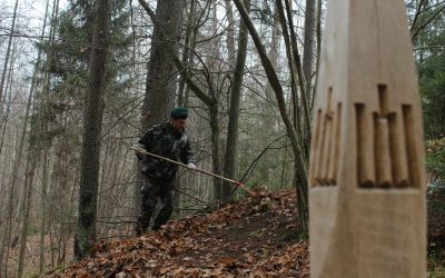 Jaunųjų šaulių talka prie Dainavos apygardos partizanų vadavietės