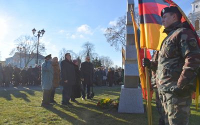 Adolfo Ramanausko-Vanago žūties 61-ųjų metinių minėjimas Lazdijuose