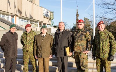 Aptartas LŠS ir KASP bendradarbiavimas su Vokietijos kariuomenės rezervistų asociacija