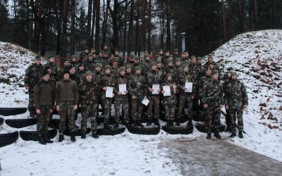 Šaudymo varžybose sėkmė lydėjo jaunuosius šaulius iš Žemaitijos