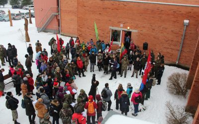 Žygyje po Partizanų Lietuvos vėliava