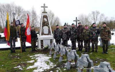 Daugiau nei 100 jaunųjų šaulių įveikė pėsčiųjų žygį