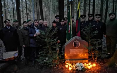 Paminėtos 110-osios partizanų generolo Jono Žemaičio-Vytauto gimimo metinės