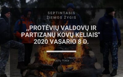 Kviečiame į septintąjį tradicinį ,,Protėvių valdovų ir partizanų kovų keliais” žygį pėsčiomis