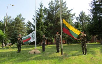 I ir II pakopos stovykloje Jurgežeriuose dalyvauja 180 jaunųjų šaulių