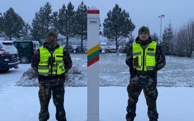 Šauliai tęsia budėjimus prie Lietuvos ir Baltarusijos sienos