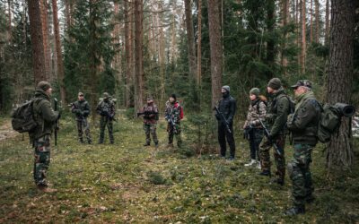 Utenos Žalčio 909-osios šaulių kuopos mokymai