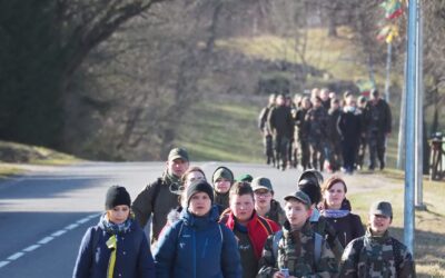 Šauliai įveikė „Kęstutėnų“ žygio trasas