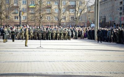 Šaulių priesaika ir jaunųjų šaulių pasižadėjimas Vilniuje