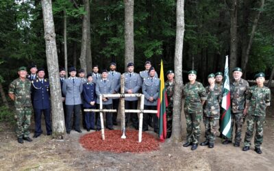 Šauliai dalyvavo Vokietijos karių kapų sutvarkymo užbaigimo minėjime