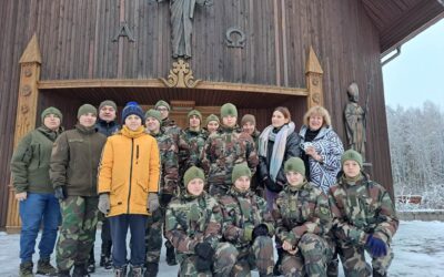 Jaunieji šauliai dalyvavo kalėdinėje išvykoje į Liškiavą