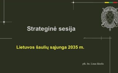 Lietuvos šaulių sąjungos strategija 2035
