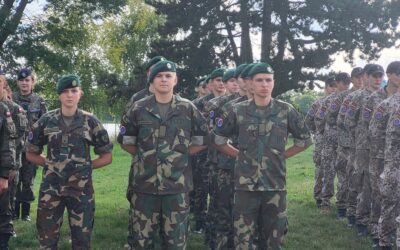 Jaunieji šauliai stovykloje „Baltic Guard Poland 2023“